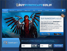 Tablet Screenshot of buyrunescapegold.com